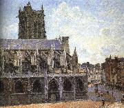 Camille Pissarro, Church under the sun